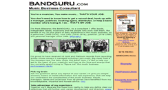 Desktop Screenshot of bandguru.com